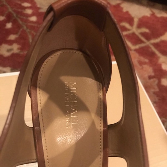Michael Kors Tan High Heeled Sandal - still available, REDUCED LISTING PRICE! - Picture 3 of 5